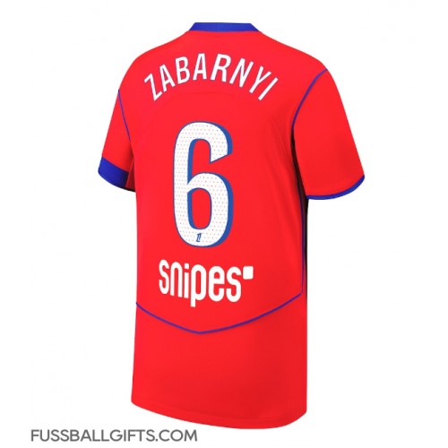Paris Saint-Germain Illia Zabarnyi #6 Fußballbekleidung 3rd trikot 2025-26 Kurzarm